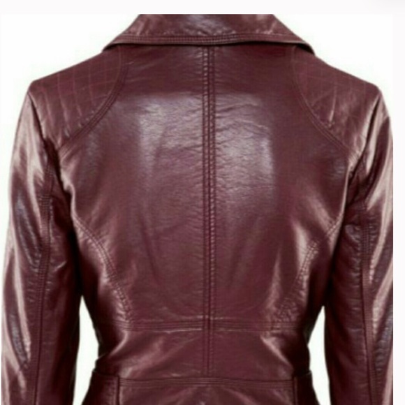 Faux Leather Jacket - Picture 3 of 3
